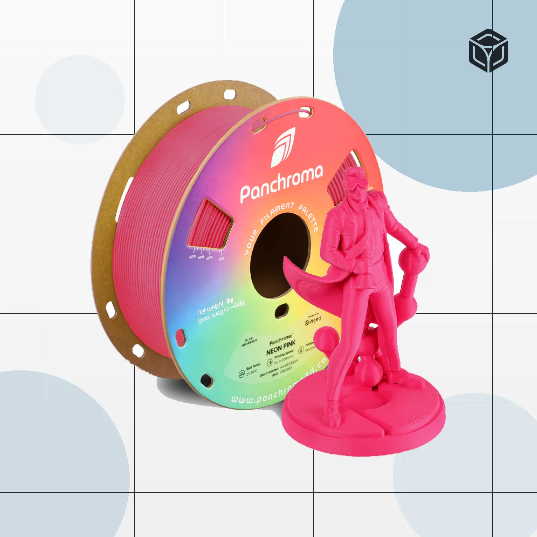 Panchroma Neon PLA 霓虹｜穩定成型線材