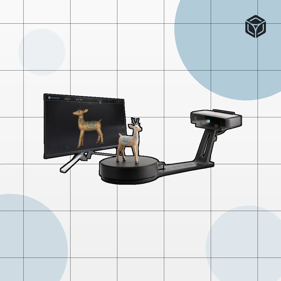 EinScan SE 桌上型3D掃描器｜手持 3D 掃描方案