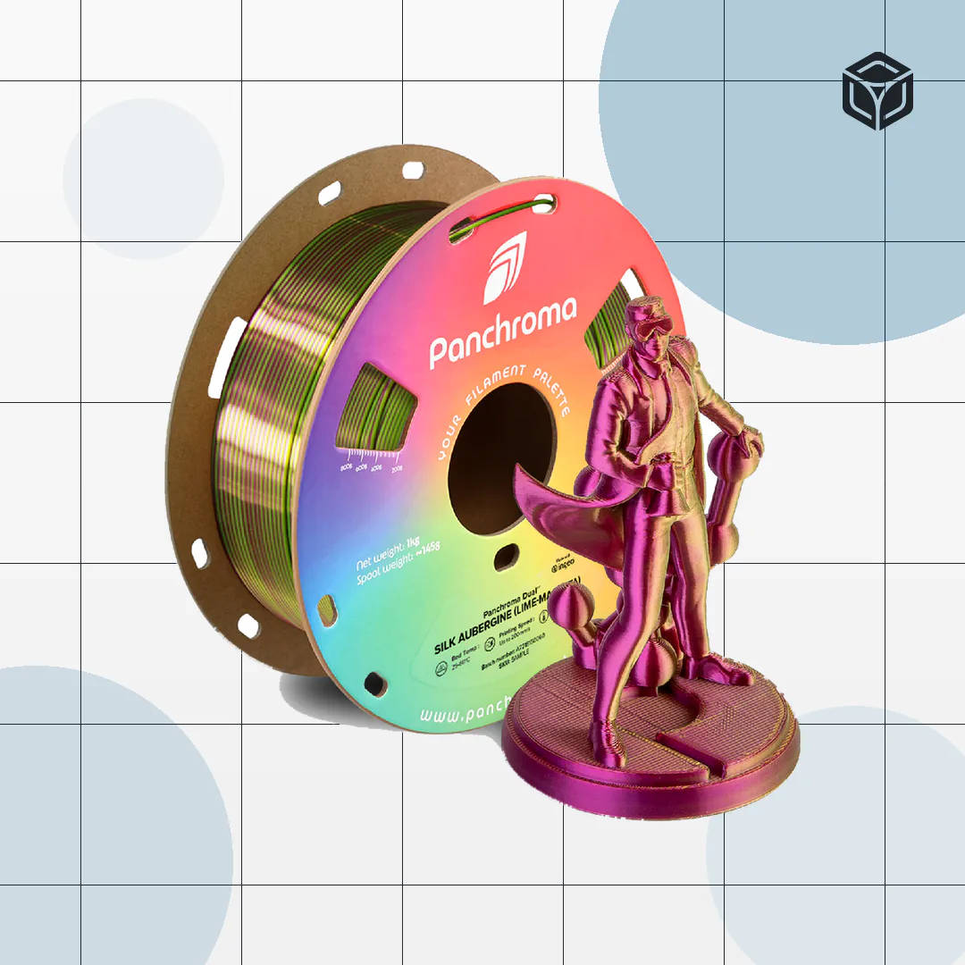 Panchroma Dual Silk PLA 珠光雙色｜穩定成型線材
