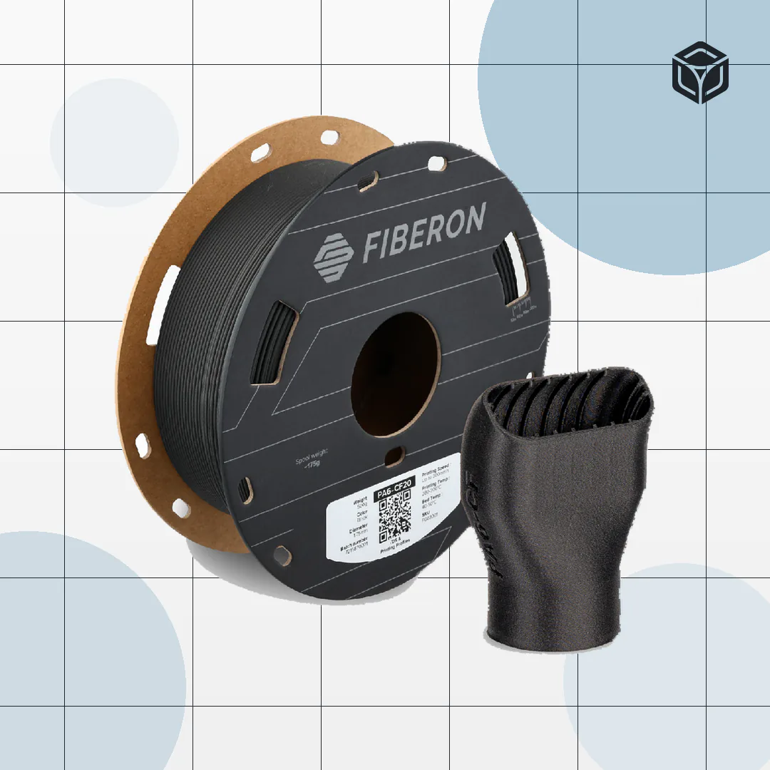 Fiberon™ PA6-CF20 碳纖尼龍 (Polymaker PolyMide™ PA6-CF)