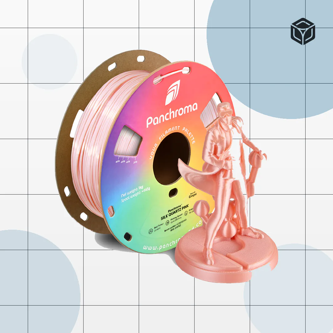 Panchroma Silk PLA 珠光線材｜穩定成型線材