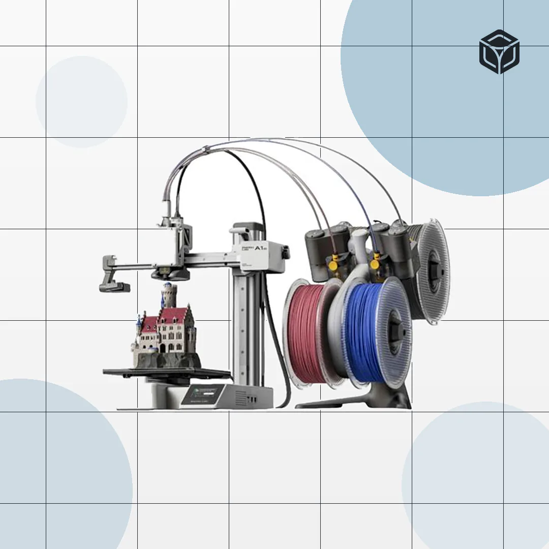 Bambu Lab A1 Mini Combo 3D列印機｜入門多色 3D 列印組合